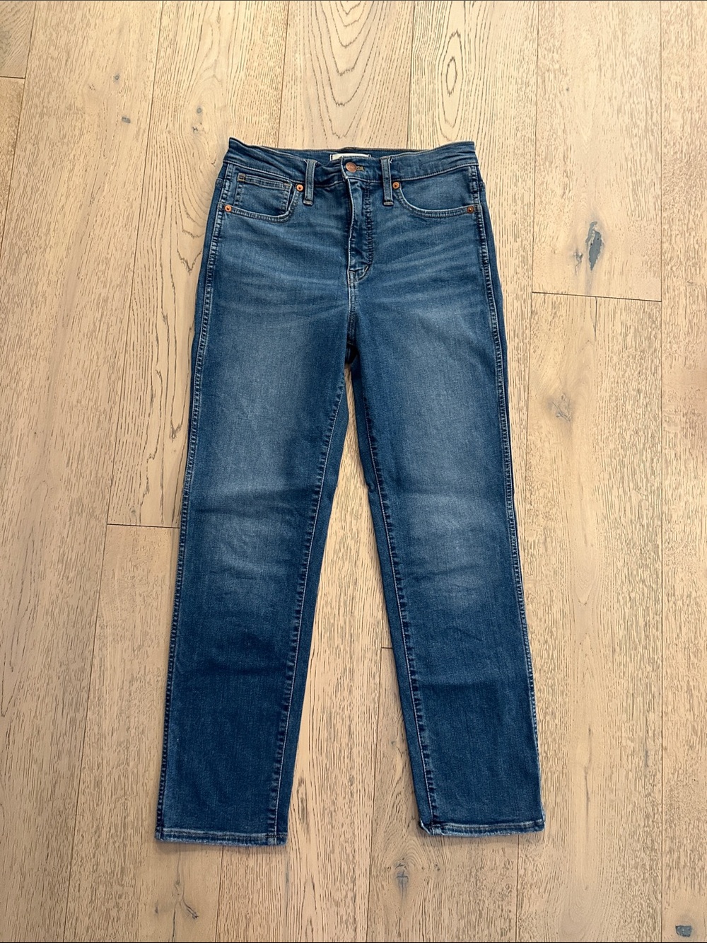 Madewell stovepipe jeans